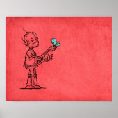 Blauwvogel Poster (Voorkant)