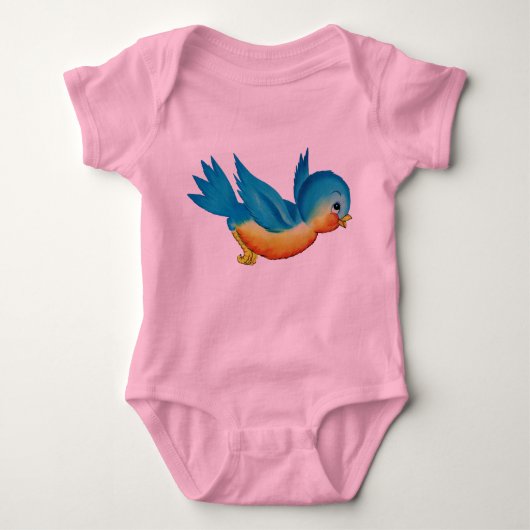  blauwvogel romper (Voorkant)