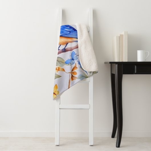 Blauwvogel Sherpa Deken (In situ)