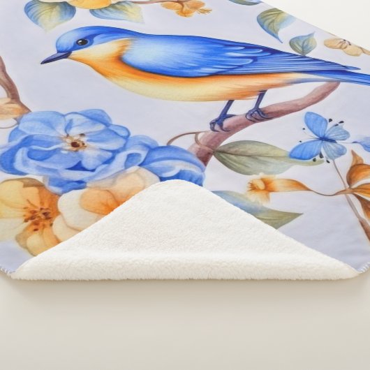 Blauwvogel Sherpa Deken (3/4)