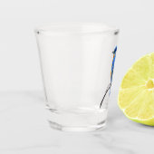 Blauwvogel Shot Glas (Links)