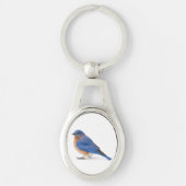 Blauwvogel Sleutelhanger (Voorkant)