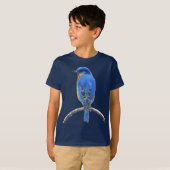 Blauwvogel T-shirt (Voorkant volledig)