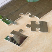 Blauwvogel thuis legpuzzel (Zijkant)
