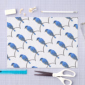 Blauwvogel Tissuepapier (Craft)