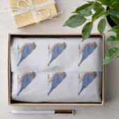 Blauwvogel Tissuepapier (Geschenk)