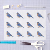 Blauwvogel Tissuepapier (Craft)