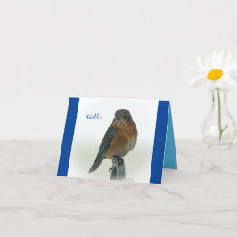 Blauwvogel van Gelukskaart Kaart