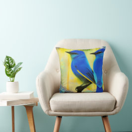 Blauwvogel van het Sierkussen Geluk