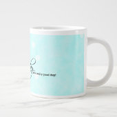 Blauwvogel: "Vandaag is een heel goede dag!" Grote Koffiekop (Rechts)