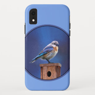Blauwvogel (Vrouw) Schilderen - Oorspronkelijke vo Case-Mate iPhone Case