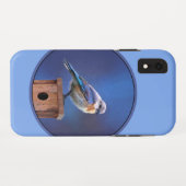 Blauwvogel (Vrouw) Schilderen - Oorspronkelijke vo Case-Mate iPhone Case (Achterkant (horizontaal))