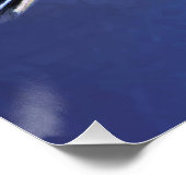 Blauwvogel (Vrouw) Schilderen - Oorspronkelijke vo Perfect Poster (Hoek)