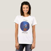 Blauwvogel (Vrouw) Schilderen - Oorspronkelijke vo T-shirt (Voorkant volledig)