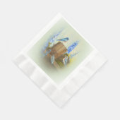 Blauwvogelfamilie Servetten (Hoek)