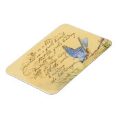 blauwvogelgedicht magneet (Linkerzijde)