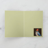 Blauwvogelkaart voor mannen en vrouwen kaart (Binnen)