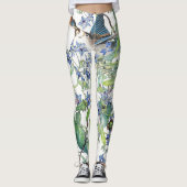 Blauwvogelpest Ventilator over de Leggings (Voorkant)