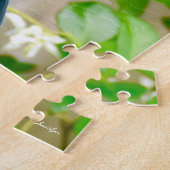 Blauwvogelpuzzel "Vroege vogel krijgt de worm" Legpuzzel (Zijkant)