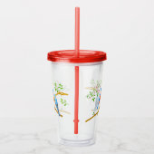 Blauwvogels Acryl Drinkbeker (Rechts)