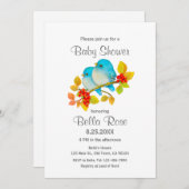 Blauwvogels Babyschoenen Kaart (Voorkant / Achterkant)