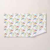 Blauwvogels Bad Handdoek (Handdoek)