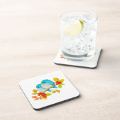 Blauwvogels Bird Art Beverage Coaster Bier Onderzetter (Rechterzijde)