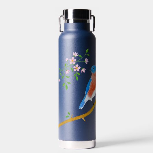 Blauwvogels Black Thor Waterfles (Voorkant)