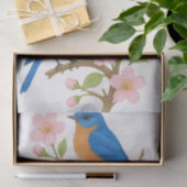 Blauwvogels & Bloesems Decoupage Tissue Paper Tissuepapier (Geschenk)