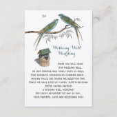  blauwvogels die goed wedden informatiekaartje (Voorkant)