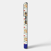 Blauwvogels en bloemen Case-Mate iPhone case (Achterkant / Links)