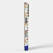 Blauwvogels en bloemen Case-Mate iPhone case (Achterkant / Rechts)