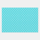 Blauwvogels en bloemen inpakpapier vel (Voorkant 2)