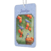 Blauwvogels en perziken Blauw Luchtverfrisser (Links)