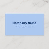 Blauwvogels en perziken visitekaartje (Achterkant)