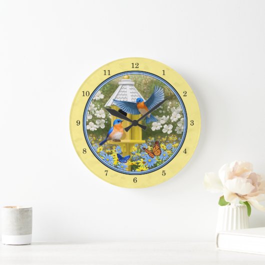 Blauwvogels en rondvogels Geel Grote Klok (Huis)
