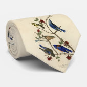 Blauwvogels en Warbler, Amerikaanse vogels van Aud Stropdas (Opgerold)