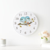 Blauwvogels Home Decor Wall Clock Grote Klok (Huis)