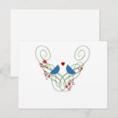 Blauwvogels II Briefkaart (Voorkant / Achterkant)