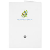 Blauwvogels in een Hawthorn-boom houden in aanraki (Achterkant)