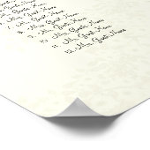 Blauwvogels Koraal en Blauwe Tortelduifjes Poster (Hoek)