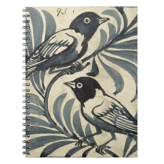 Blauwvogels (m/v op papier) notitieboek (Voorkant)