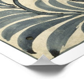 Blauwvogels (m/v op papier) poster (Hoek)