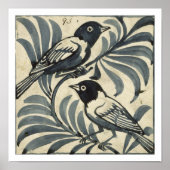 Blauwvogels (m/v op papier) poster (Voorkant)