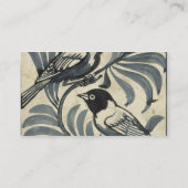 Blauwvogels (m/v op papier) visitekaartje (Achterkant)