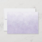 Blauwvogels op Paarse bloemen (Achterkant)