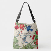 Blauwvogels Wilde Audubon Animals Canvas tas (Voorkant)