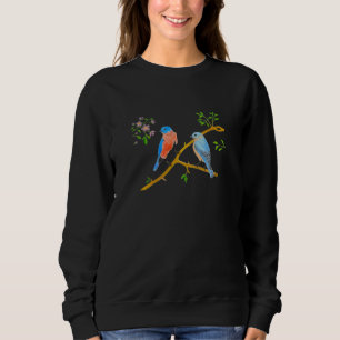 Blauwvogels Zwarte Sweatshirt
