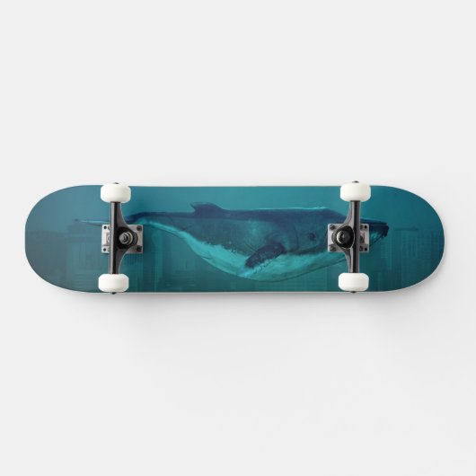 Blauwwalskateboard Persoonlijk Skateboard (Horizontaal)