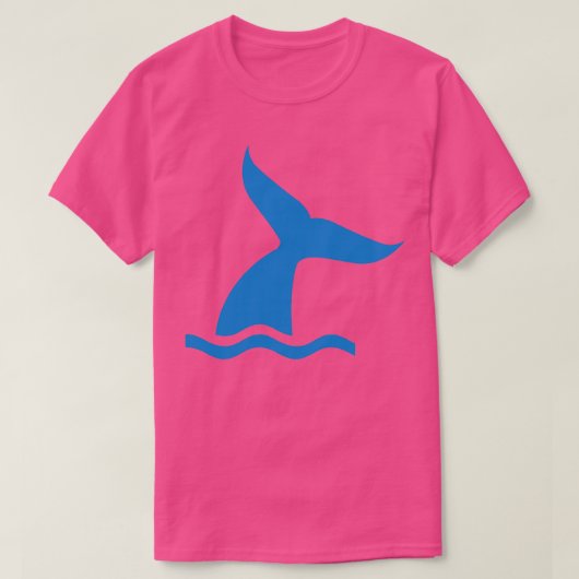 Blauwwalvis T-shirt (Design voorkant)
